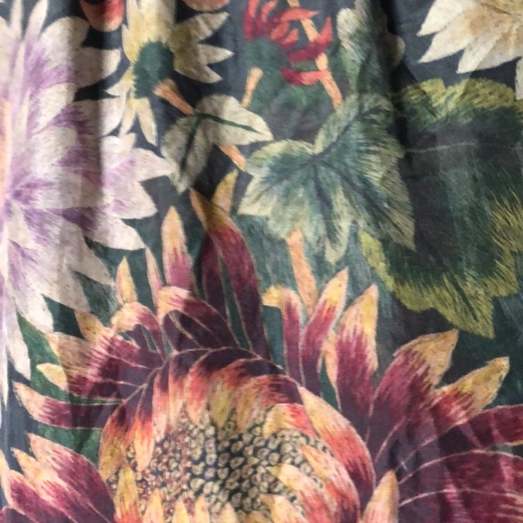 Johnny Was  black velvet and 100% silk dress - Picture 3 of 16